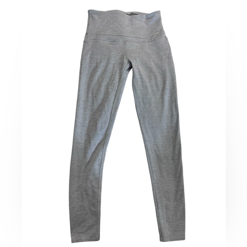 Varley light gray yoga workout leggings sz XS